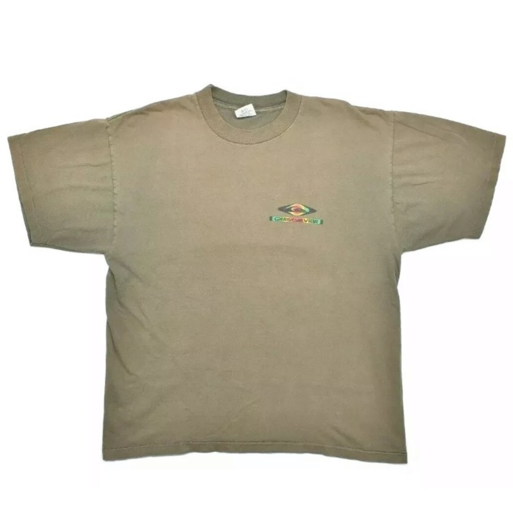 90s Quicksilver 2 Sided Graphic T Shirt Size Large